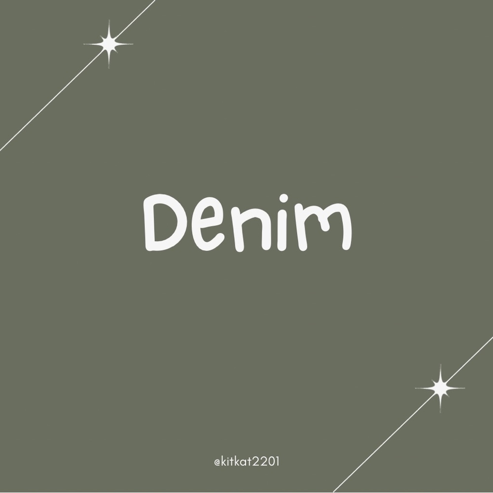 All denim